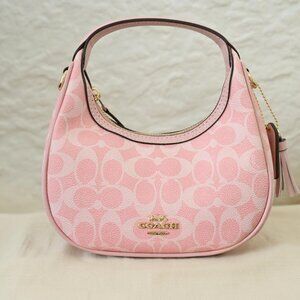 Coach Crescent Moon Bag Sakura Pink